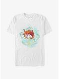 Disney The Little Mermaid Floating Bliss T-Shirt, WHITE, hi-res