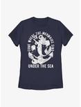 Disney The Little Mermaid Under The Sea Where The Mermaids Sing Womens T-Shirt, NAVY, hi-res