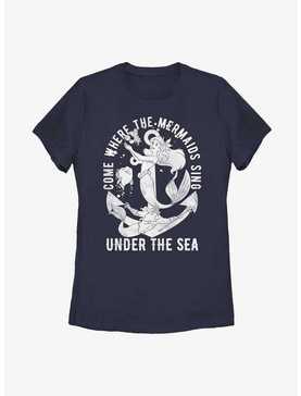 Disney The Little Mermaid Under The Sea Where The Mermaids Sing Womens T-Shirt, , hi-res