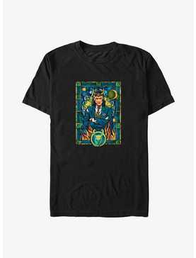 Marvel Loki Stained Glass Big & Tall T-Shirt, , hi-res