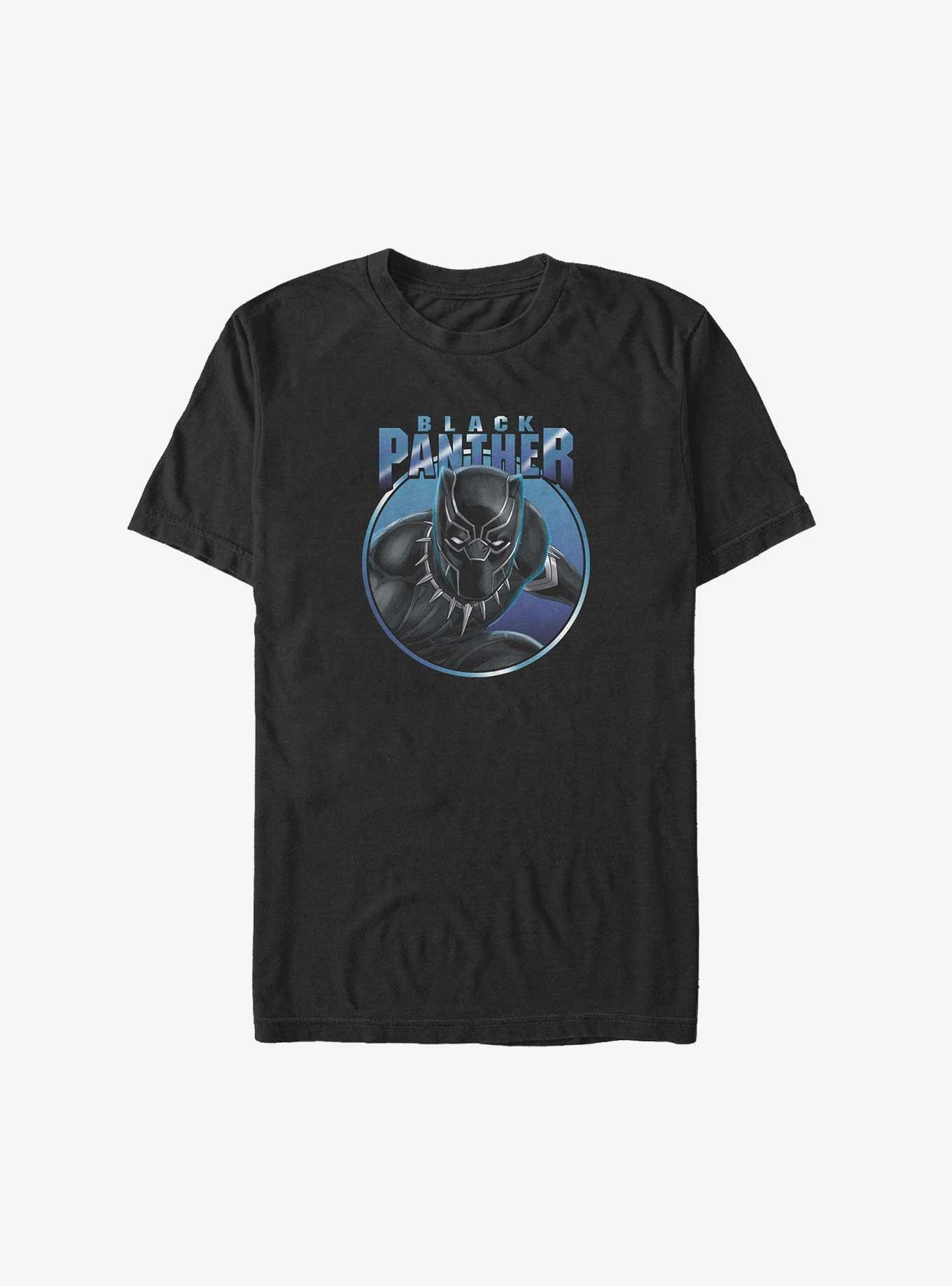 Marvel Black Panther Simple Portrait Big & Tall T-Shirt, BLACK, hi-res