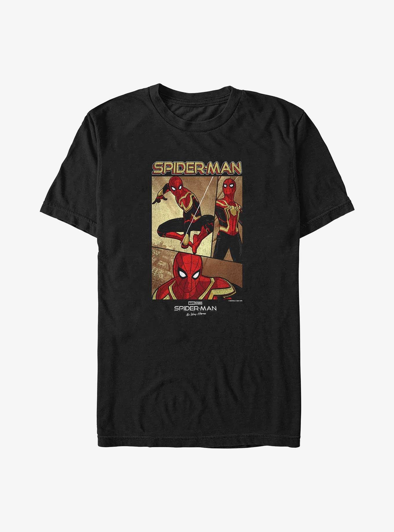 Marvel Spider-Man: No Way Home Panels Big & Tall T-Shirt, , hi-res