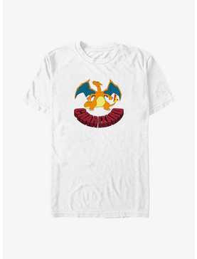 Pokemon Charizard Logo Big & Tall T-Shirt, , hi-res
