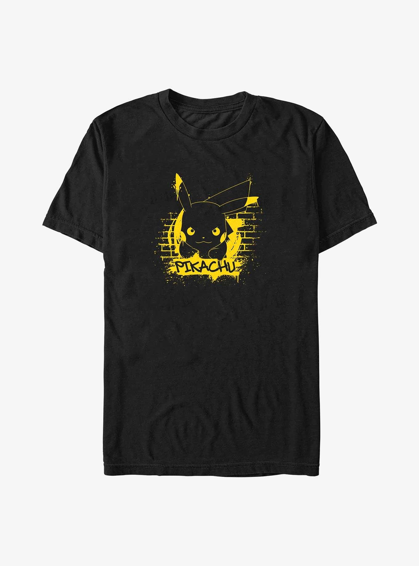 Pokemon Pikachu Graffiti Big & Tall T-Shirt, , hi-res