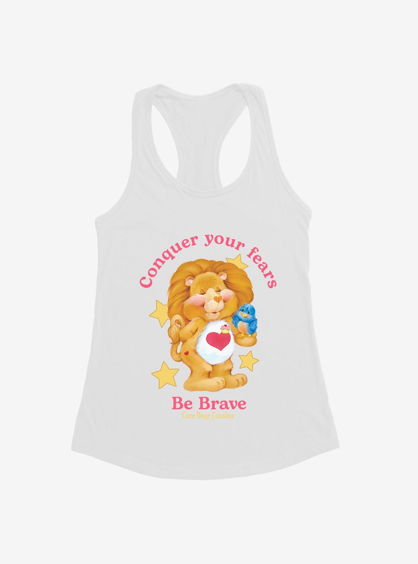 Care Bear Cousins Brave Heart Lion Be Brave Girls Tank, , hi-res