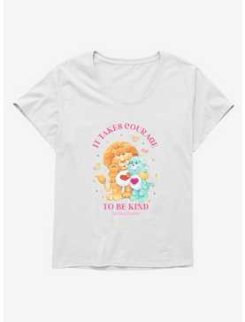 Care Bear Cousins Brave Heart Lion & Gentle Heart Lamb Be Kind Girls T-Shirt Plus Size, , hi-res