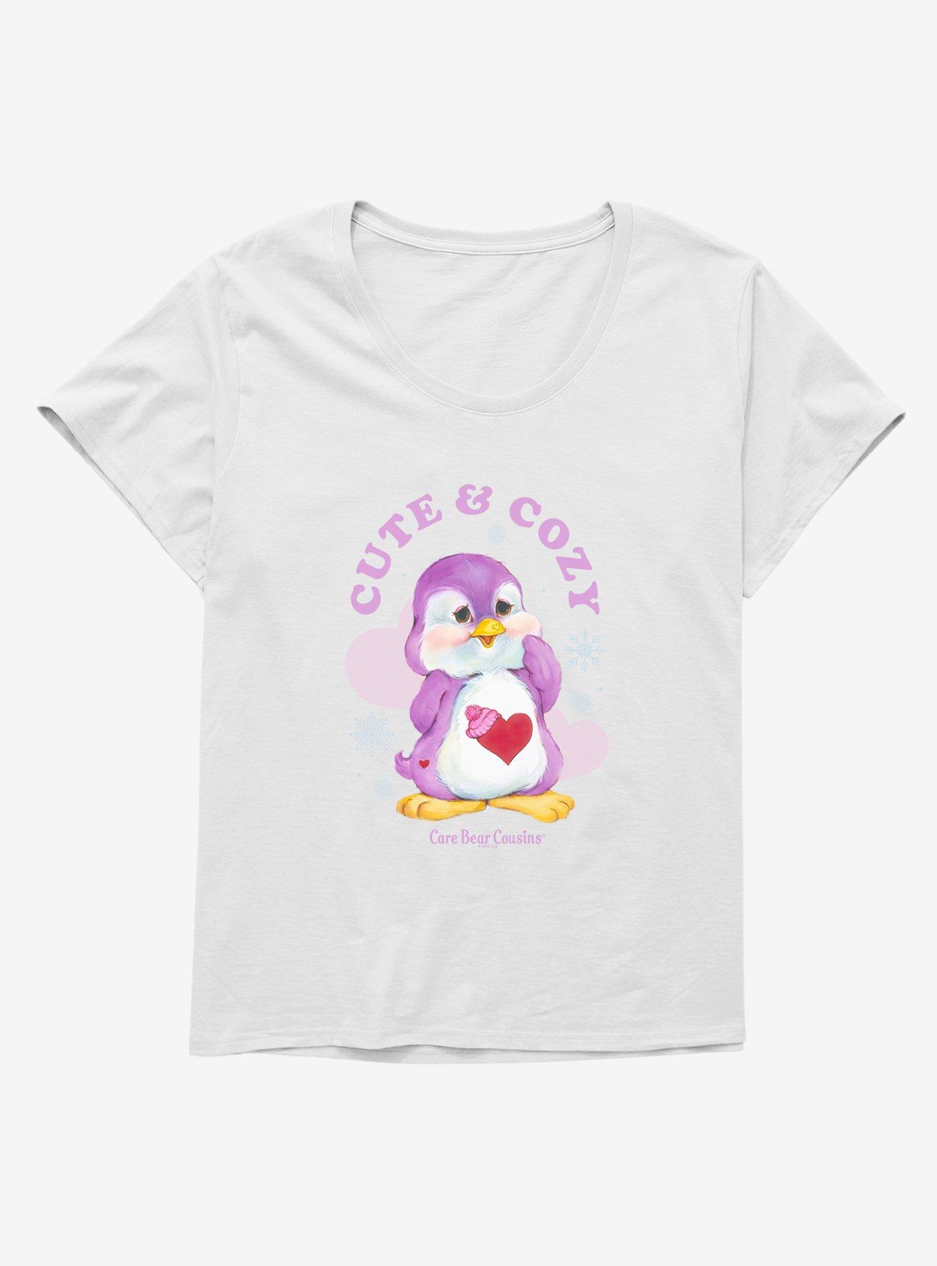Care Bear Cousins Cozy Heart Penguin Cute & Girls T-Shirt Plus