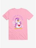 Care Bear Cousins Cozy Heart Penguin Cute & Cozy T-Shirt, CHARITY PINK, hi-res