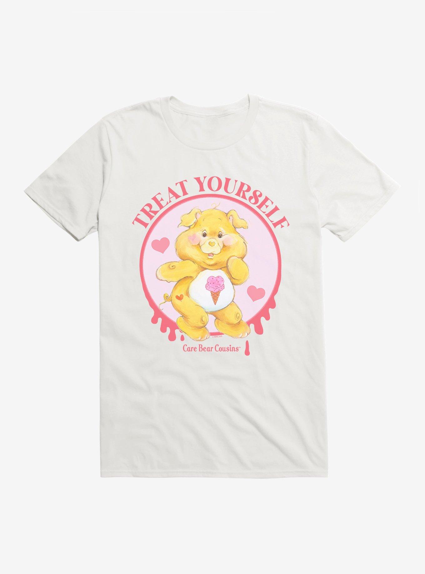 Care Bear Cousins Treat Heart Pig Treat Yourself T-Shirt, WHITE, hi-res