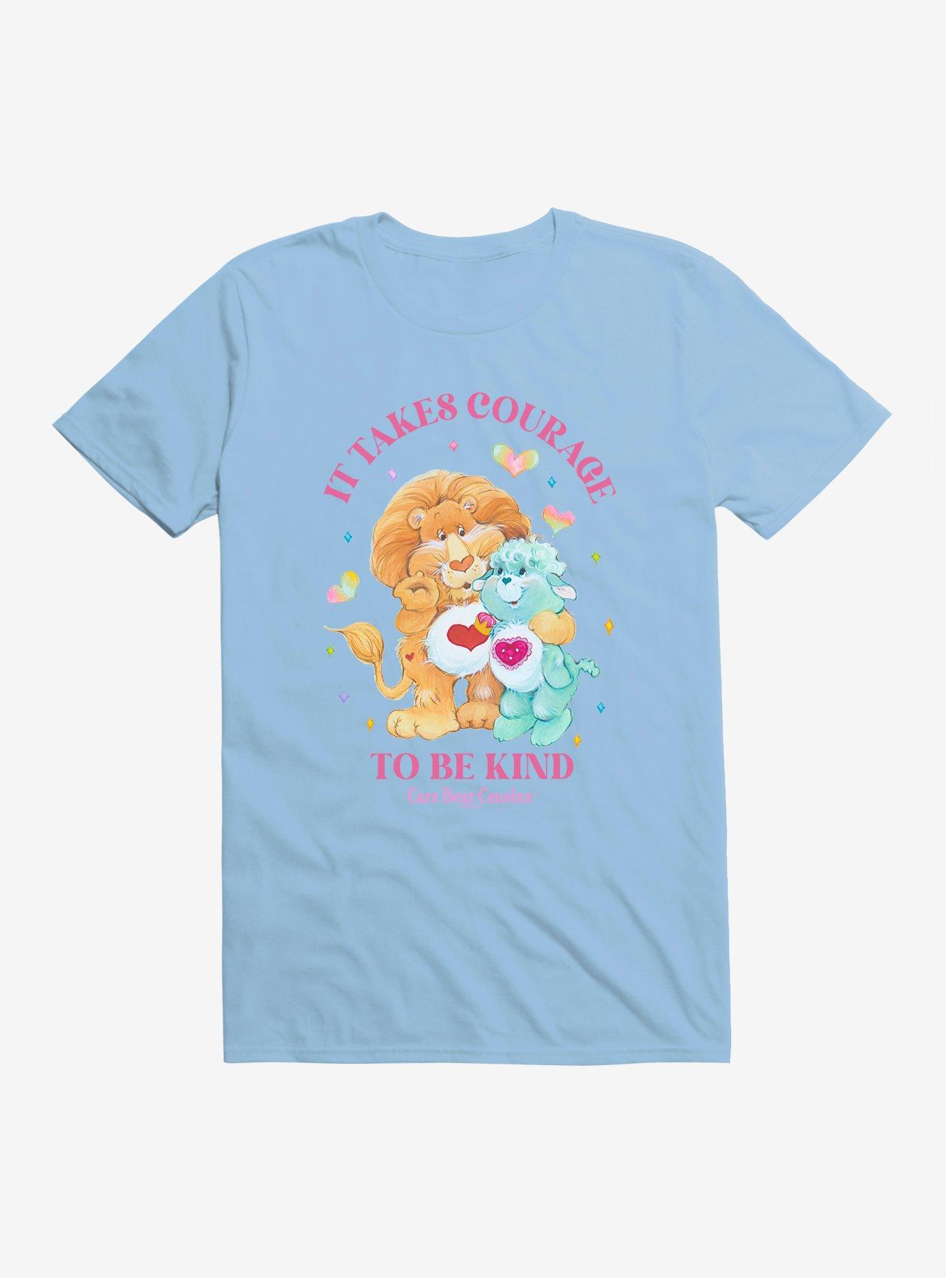 Care Bear Cousins Brave Heart Lion & Gentle Heart Lamb Be Kind T-Shirt, , hi-res