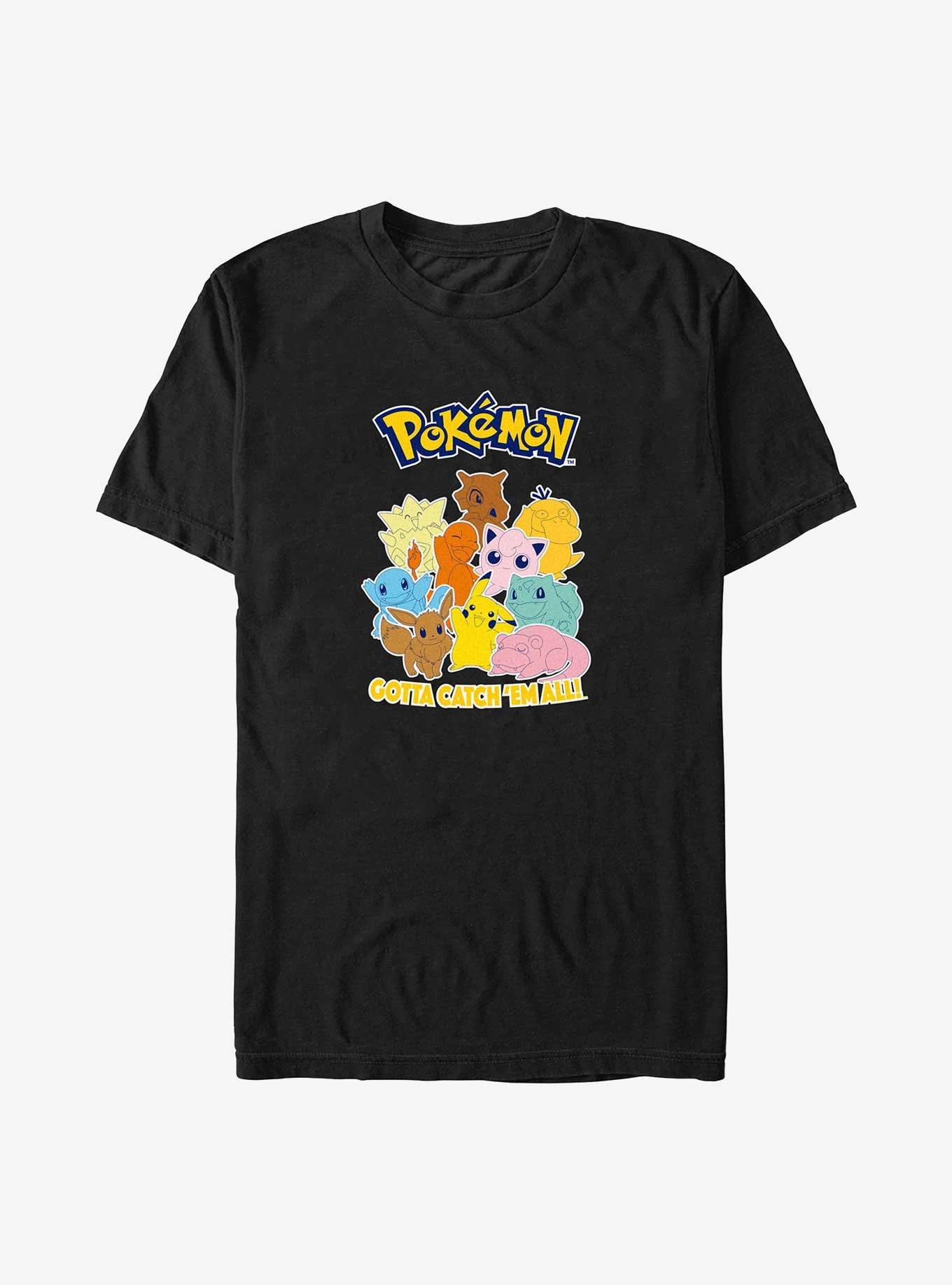 Pokemon Gotta Catch 'Em All Big & Tall T-Shirt, BLACK, hi-res