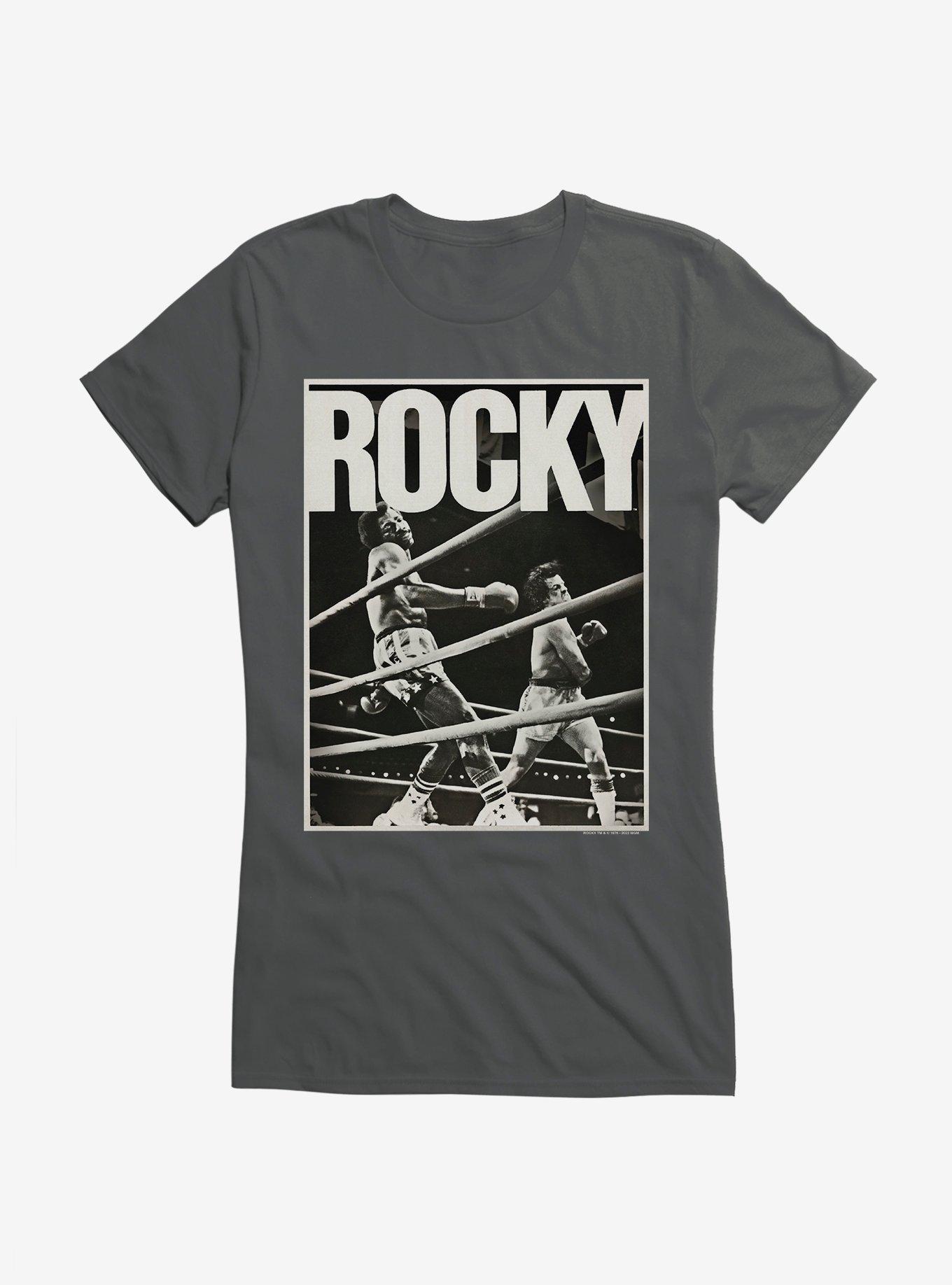 Rocky Punch To Apollo Print Girls T-Shirt, , hi-res