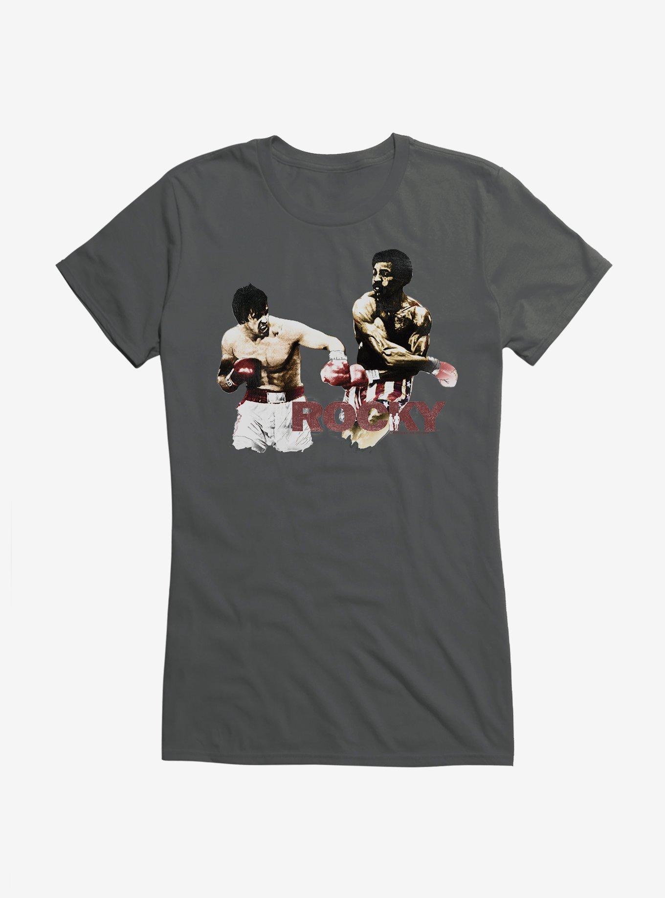 Rocky Vs. Apollo Creed Fight Scene Girls T-Shirt, , hi-res