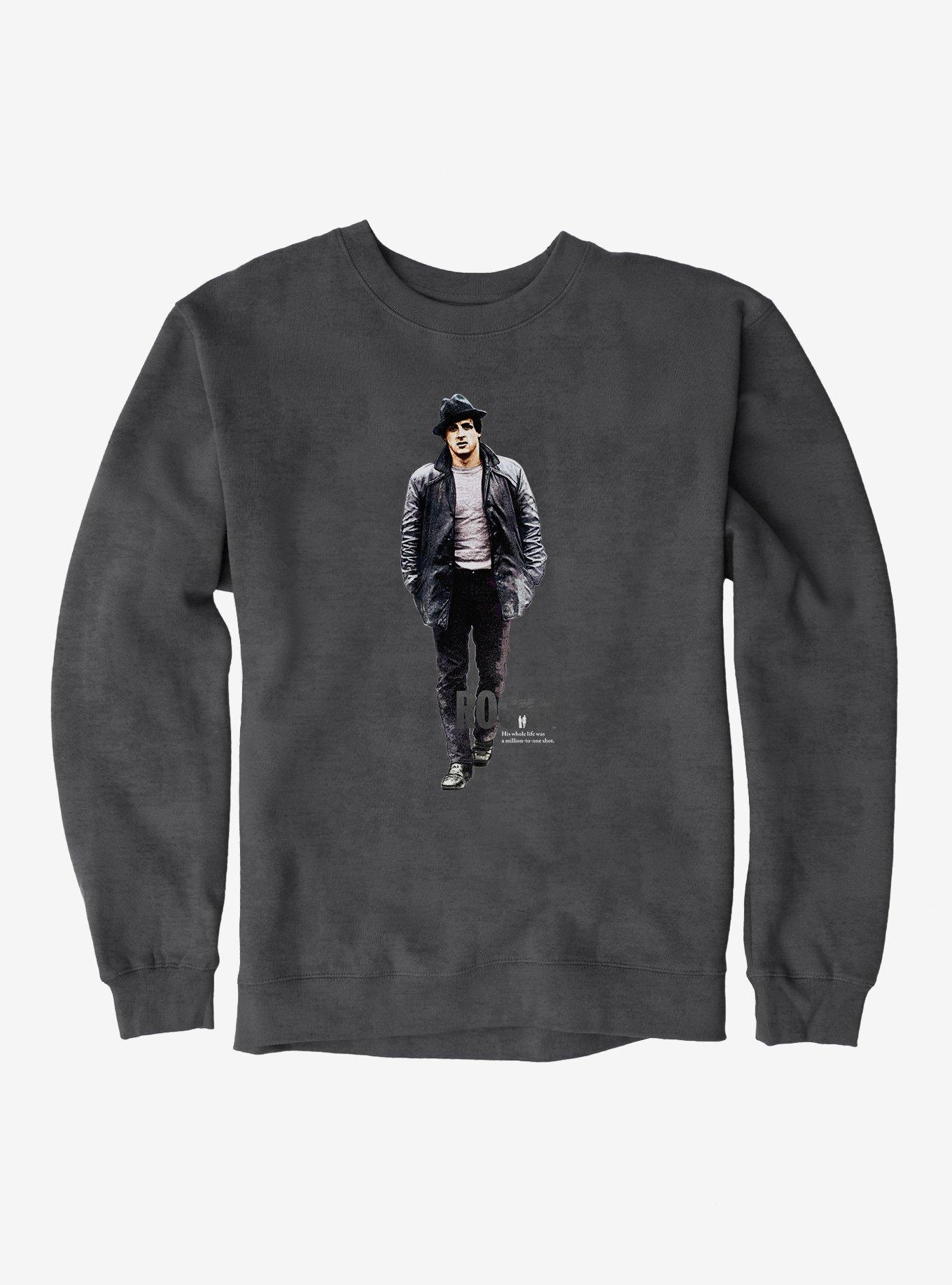 Rocky A Million To One Shot Portrait Sweatshirt, , hi-res