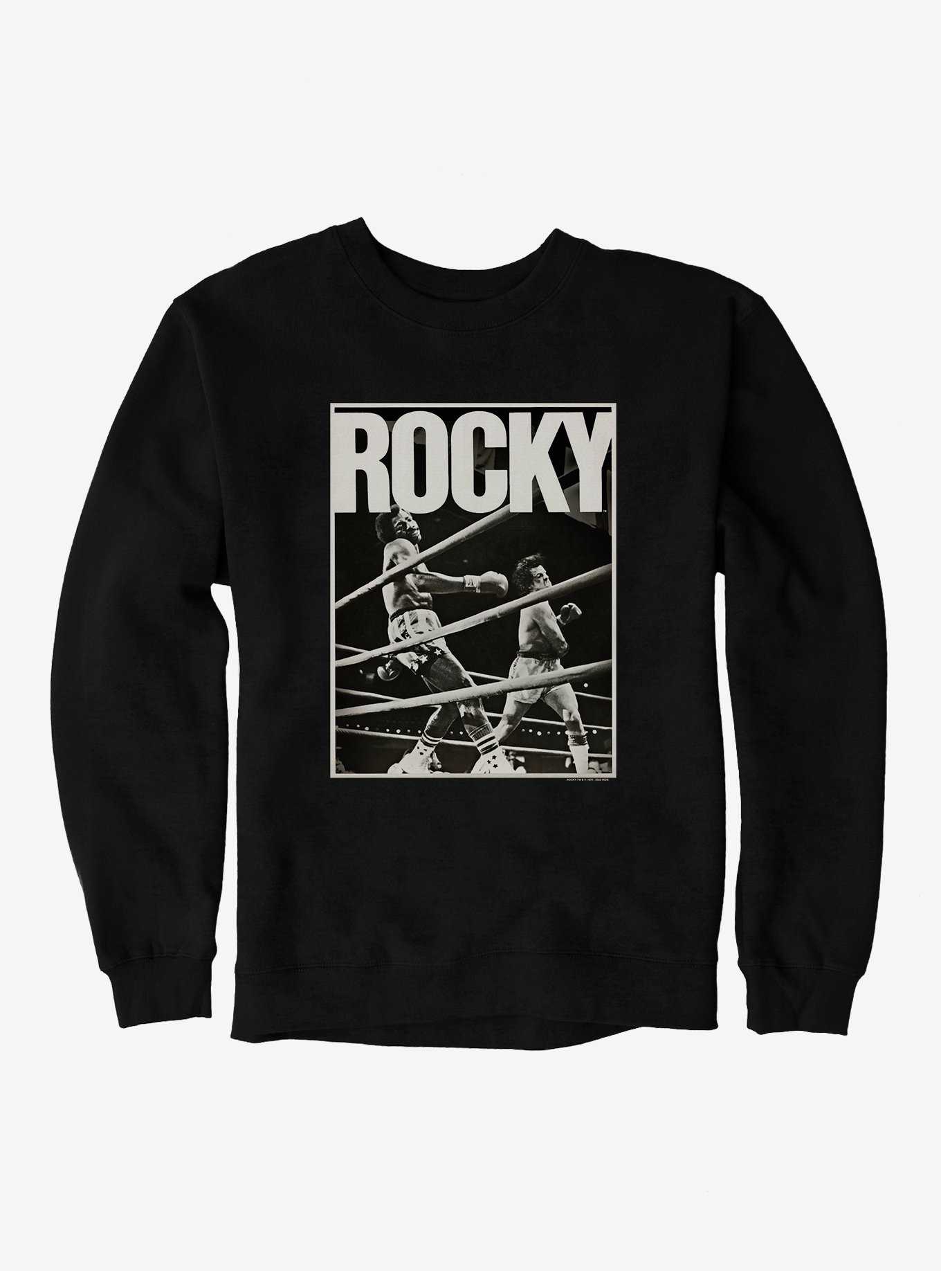 Rocky Punch To Apollo Print Sweatshirt, , hi-res