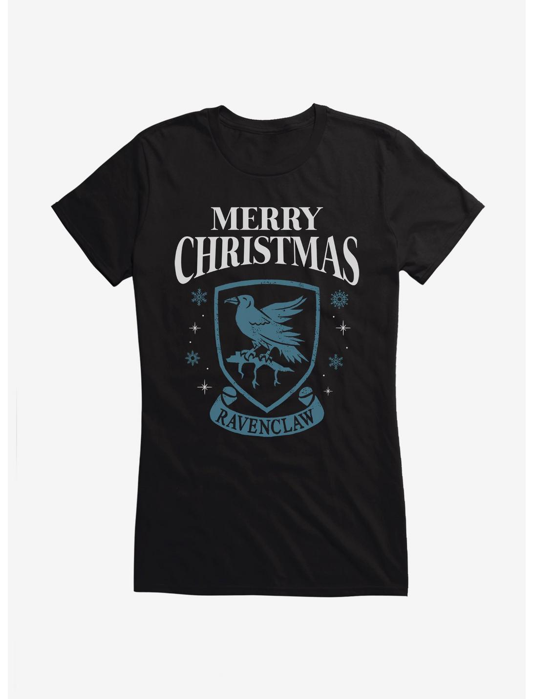 Harry Potter Merry Christmas Ravenclaw Girls T-Shirt, , hi-res