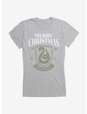 Plus Size Harry Potter Merry Christmas Slytherin Girls T-Shirt, , hi-res