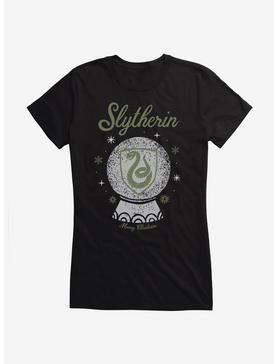 Plus Size Harry Potter Snow Globe Slytherin Girls T-Shirt, , hi-res