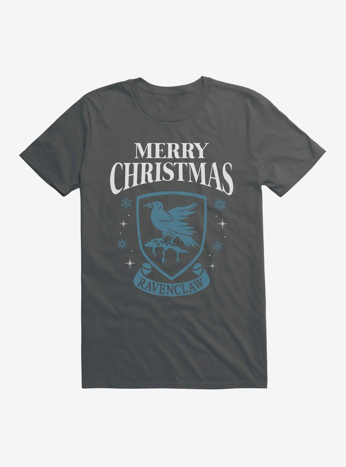 THRDLESS Harry Potter Merry Christmas Ravenclaw T-Shirt
