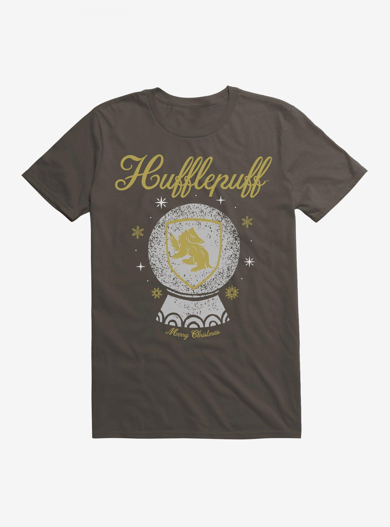 Harry Potter Snow Globe Hufflepuff T-Shirt, SMOKE, hi-res
