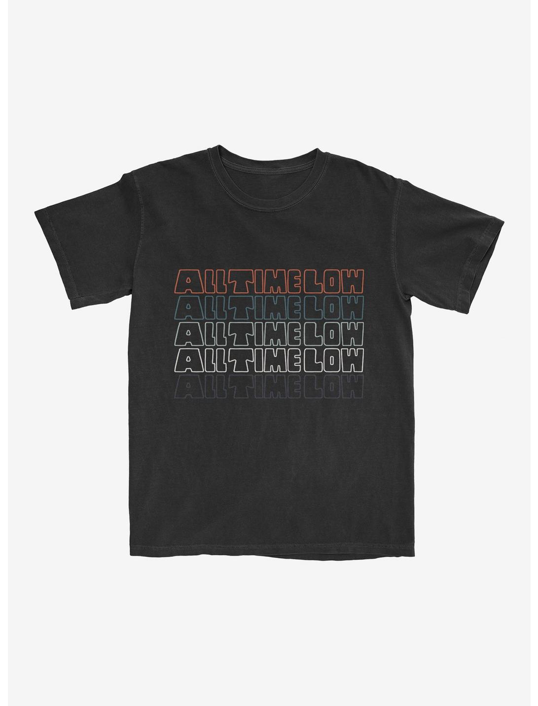 All Time Low Repeat Logo T-Shirt, BLACK, hi-res