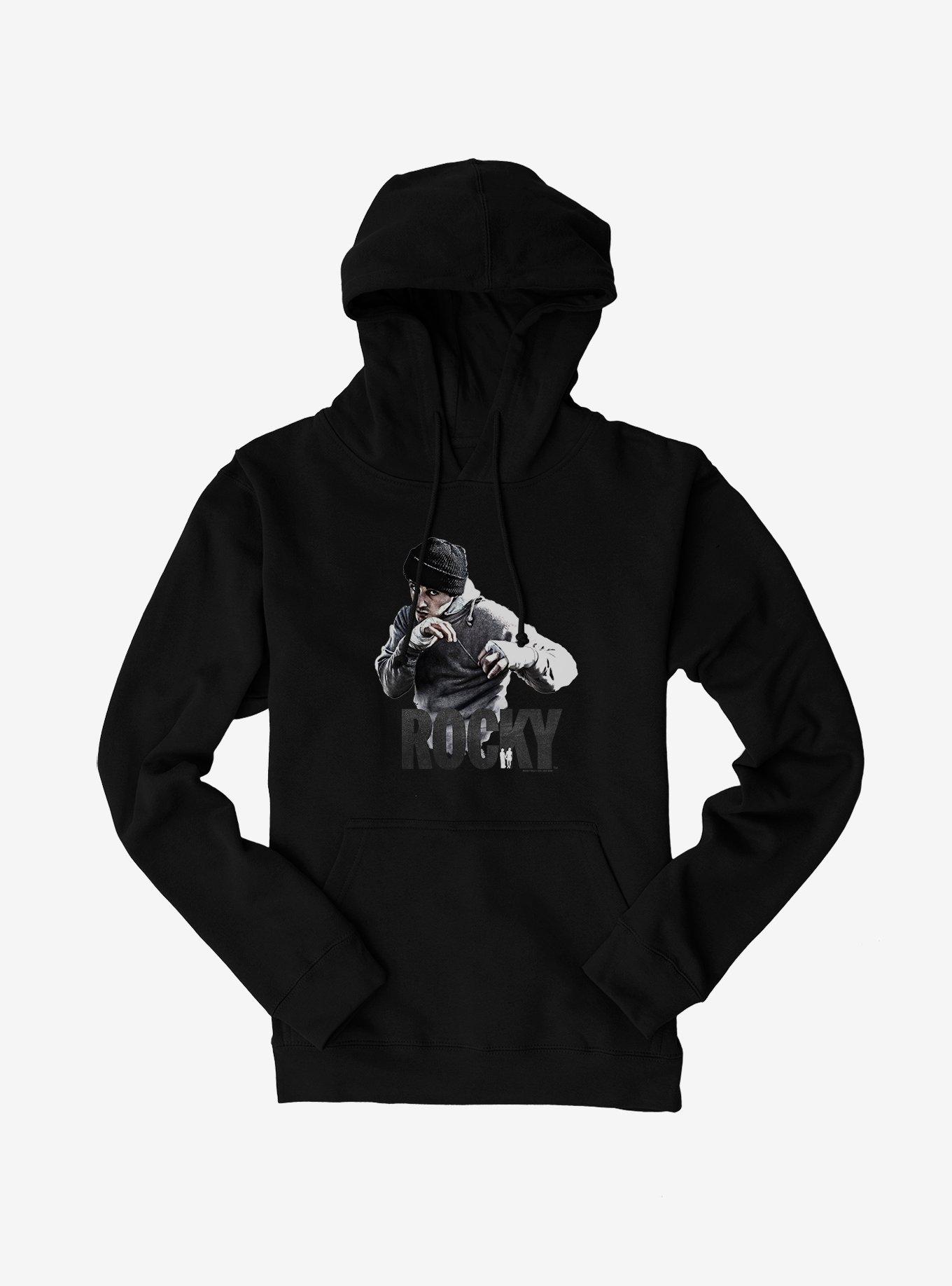 Rocky Ready To Fight Stance Hoodie, BLACK, hi-res