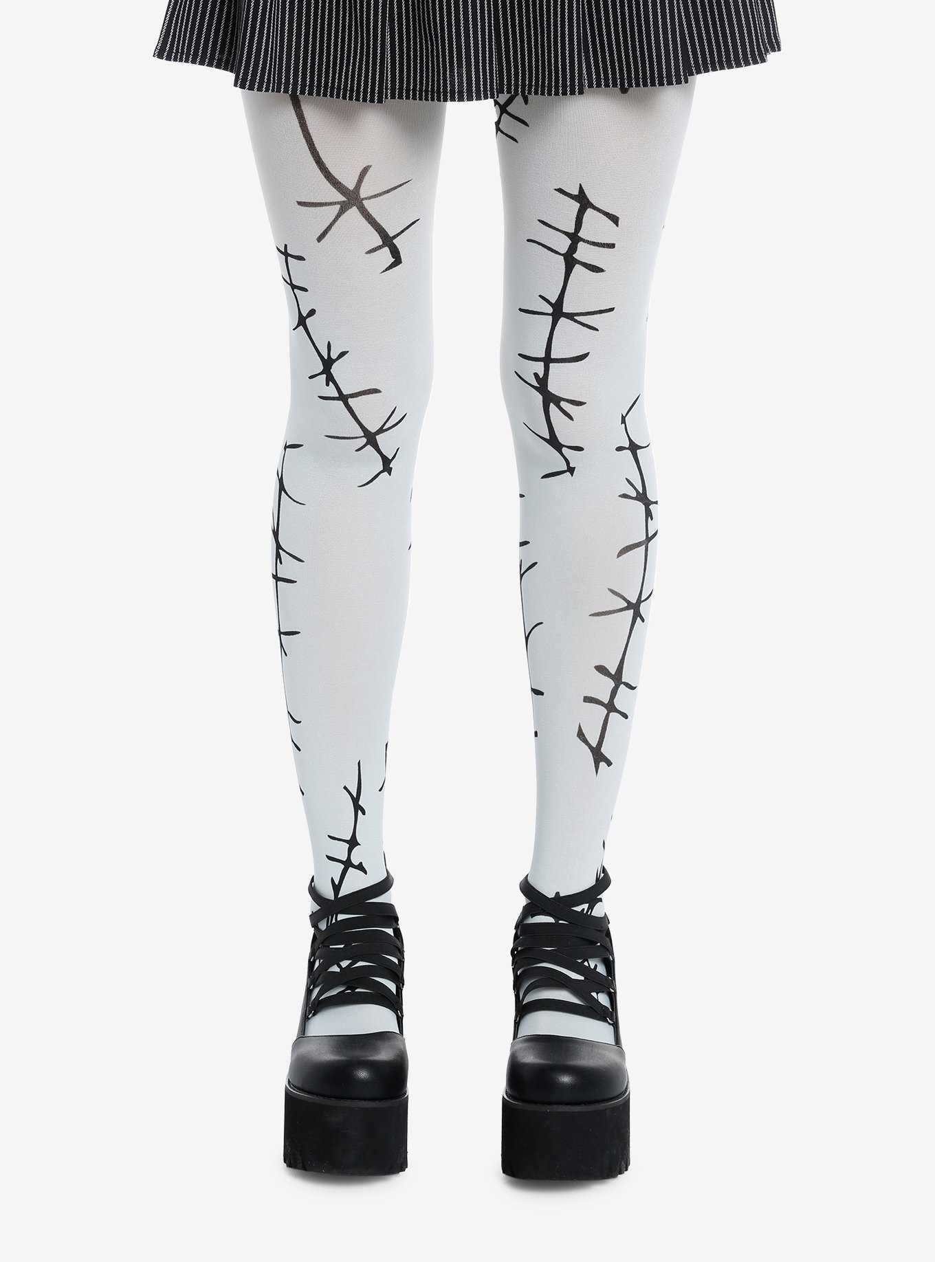 The Nightmare Before Christmas Sally Tights, , hi-res