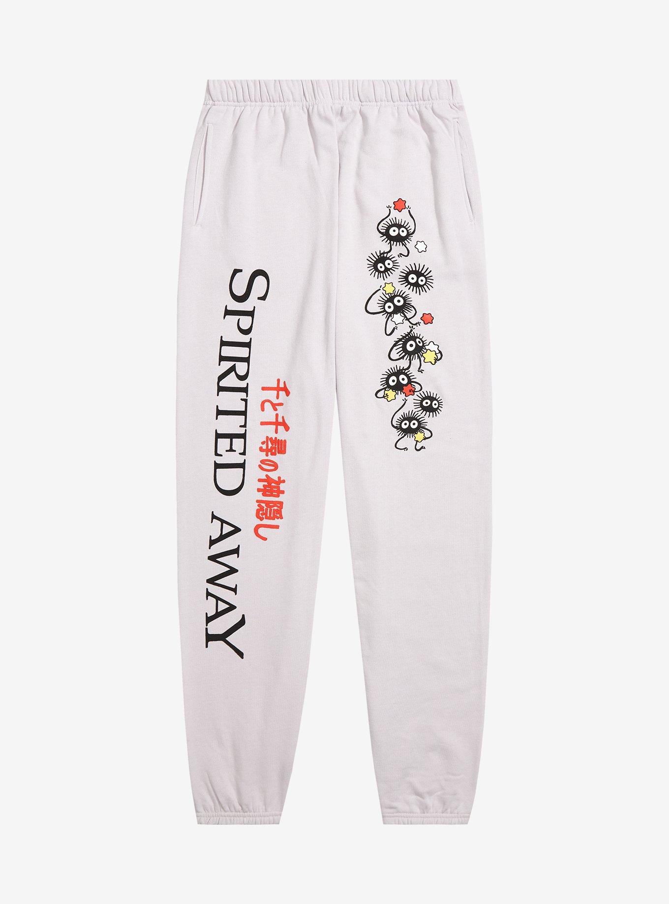 Studio Ghibli Spirited Away Soot Sprites Joggers - BoxLunch Exclusive, LILAC, hi-res