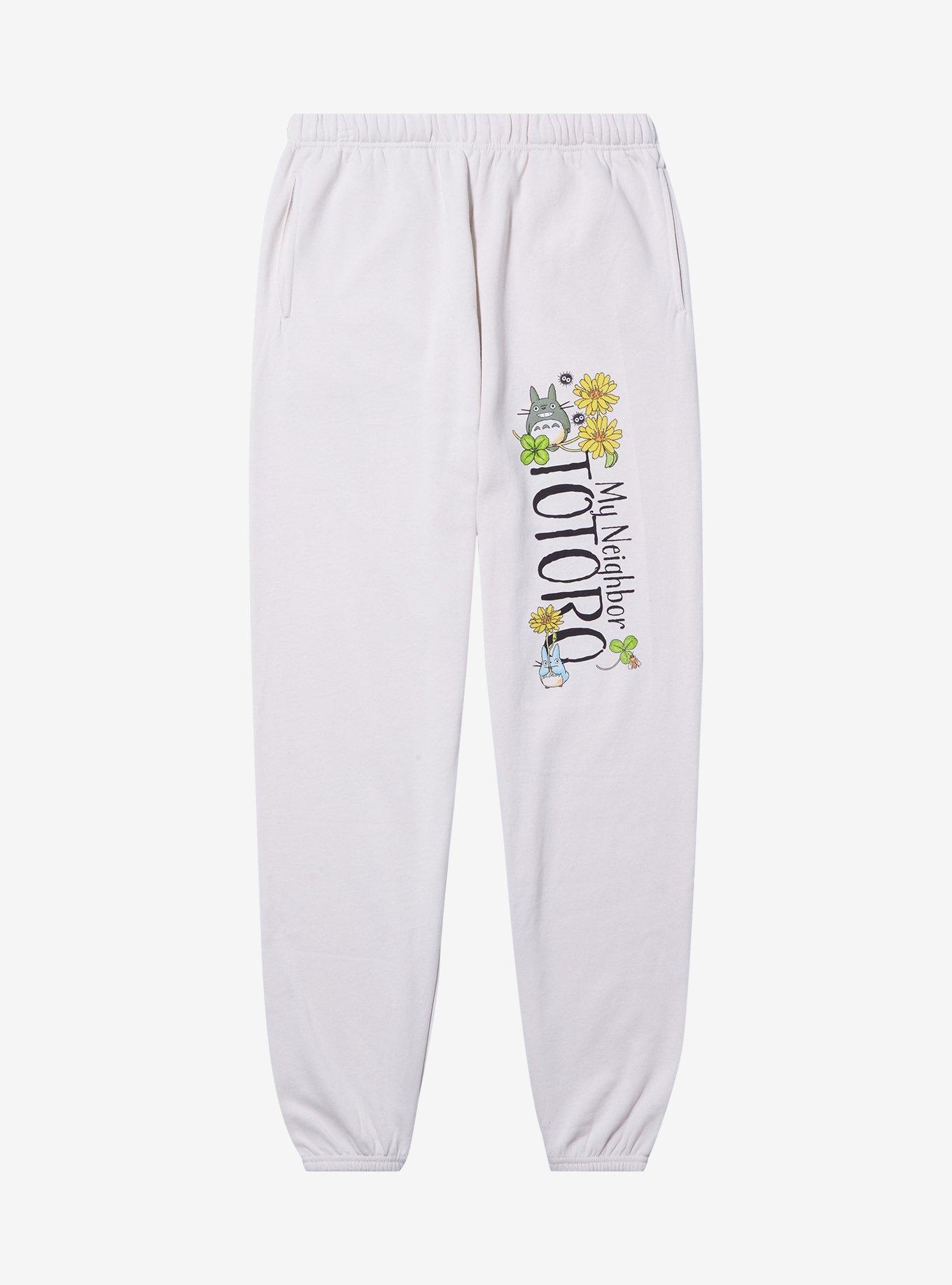 Studio Ghibli My Neighbor Totoro Floral Joggers BoxLunch