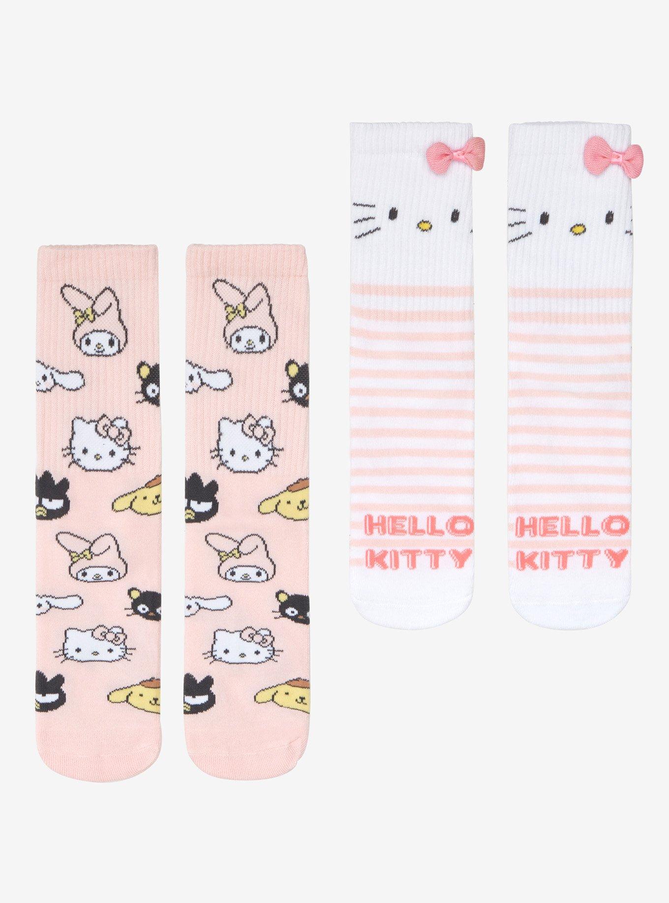 Sanrio Hello Kitty and Friends Crew Sock Set, , hi-res