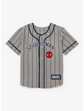 Marvel Spider-Man Striped Toddler Baseball Jersey - BoxLunch Exclusive, , hi-res