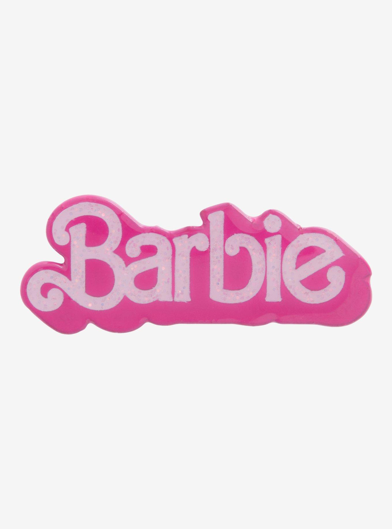 Barbie Glitter Movie Logo Enamel Pin - BoxLunch Exclusive, , hi-res