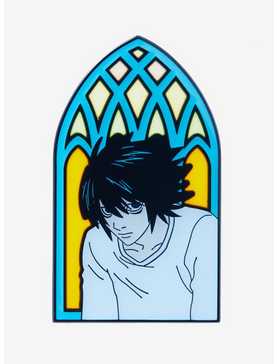 Death Note L Stained Glass Enamel Pin - BoxLunch Exclusive, , hi-res