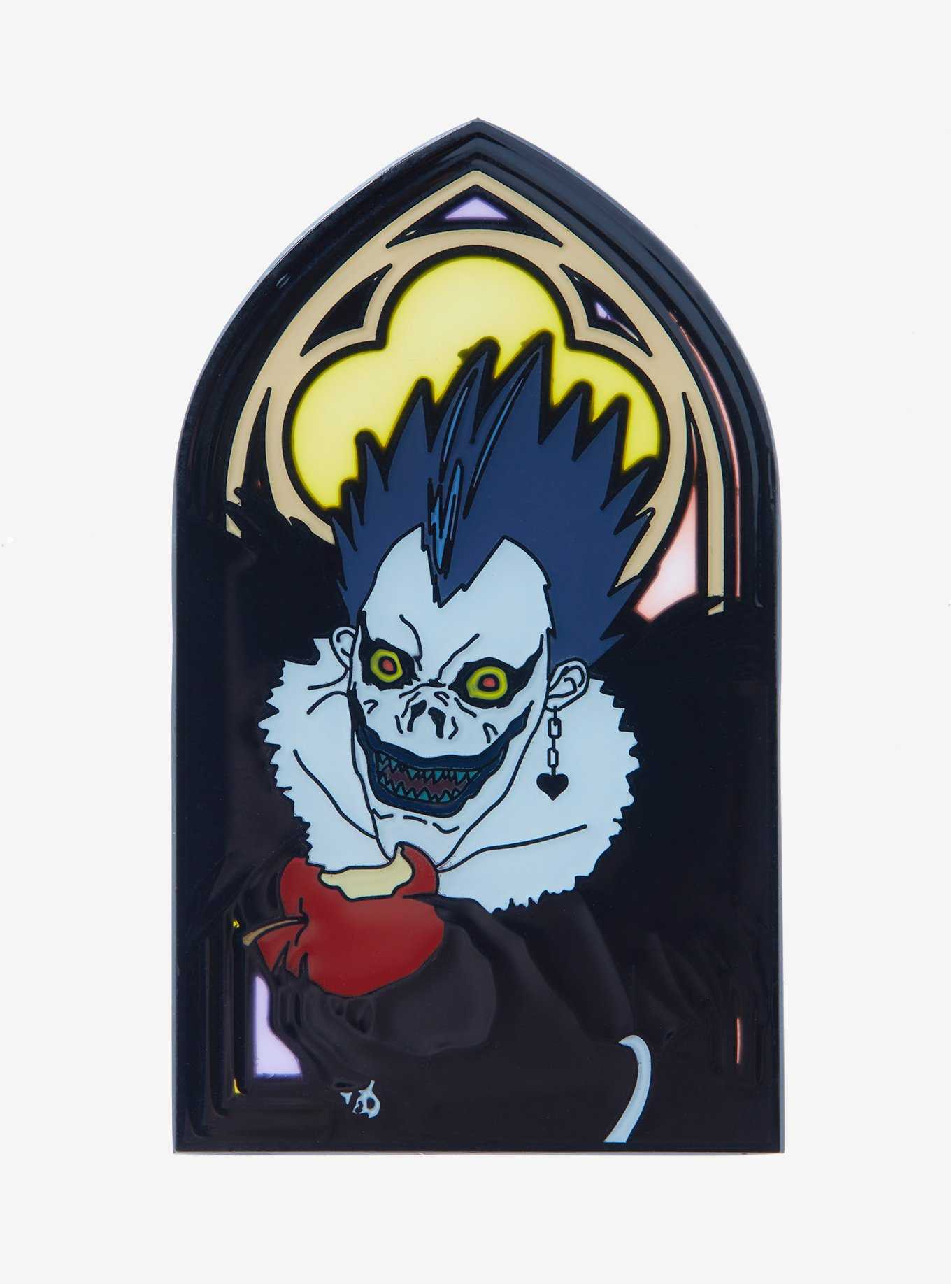 Death Note Ryuk Stained Glass Enamel Pin - BoxLunch Exclusive, , hi-res