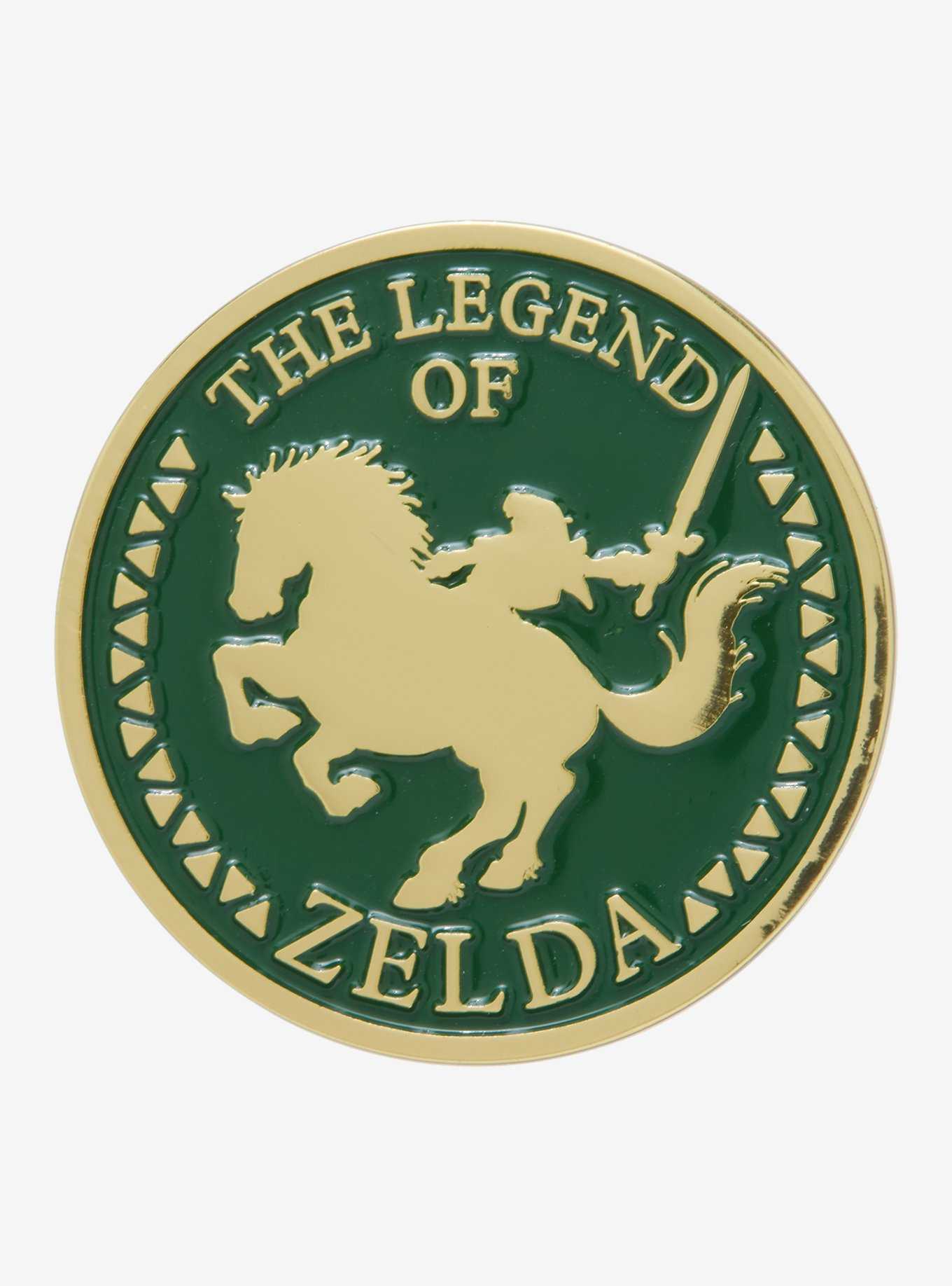 Nintendo The Legend of Zelda Epona & Link Enamel Pin - BoxLunch Exclusive, , hi-res