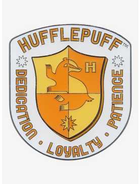 Loungefly Harry Potter Hufflepuff Geometric Crest Enamel Pin - BoxLunch Exclusive, , hi-res
