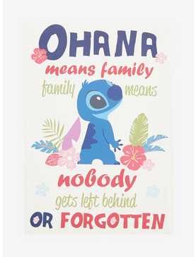 Disney Lilo & Stitch Ohana Quote Wall Art, , hi-res