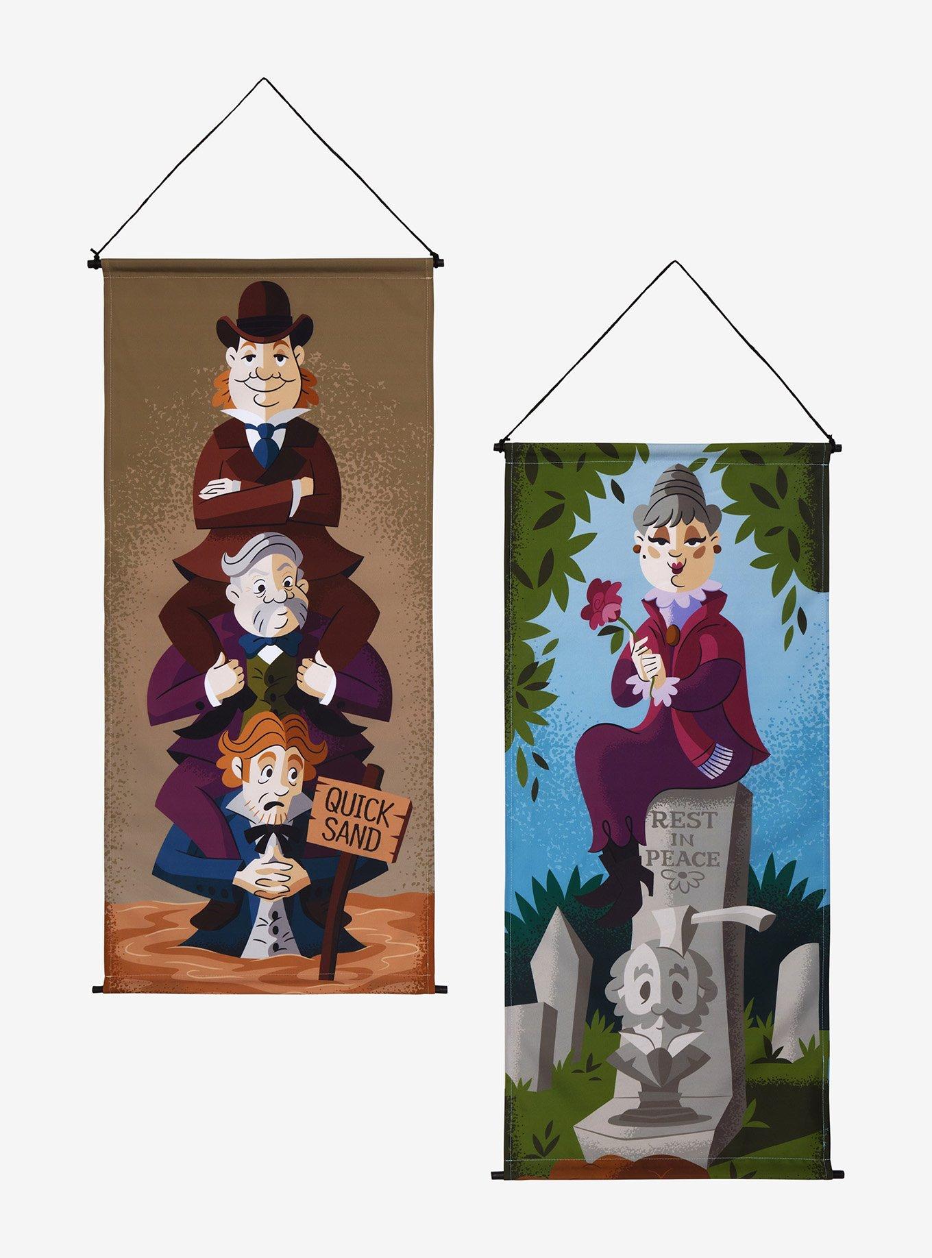 Disney The Haunted Mansion Stretching Portraits Garden Hanging