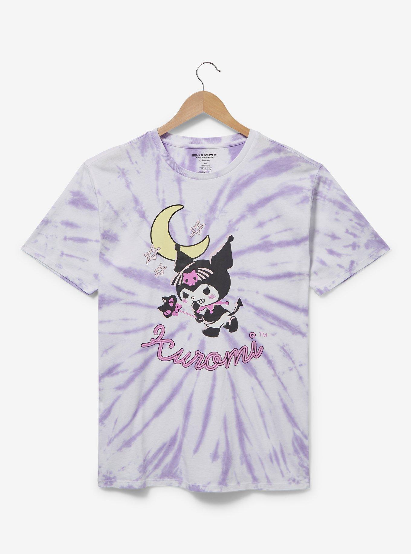 Sanrio Kuromi Halloween Costume Tie-Dye T-Shirt - BoxLunch Exclusive | BoxLunch