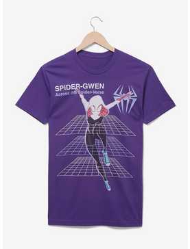 Marvel Spider-Man: Across the Spider-Verse Spider-Gwen Tech Grids T-Shirt - BoxLunch Exclusive, , hi-res
