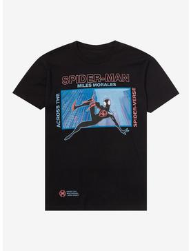 Plus Size Marvel Spider-Man: Across the Spider-Verse Miles Morales Panel T-Shirt - BoxLunch Exclusive, , hi-res