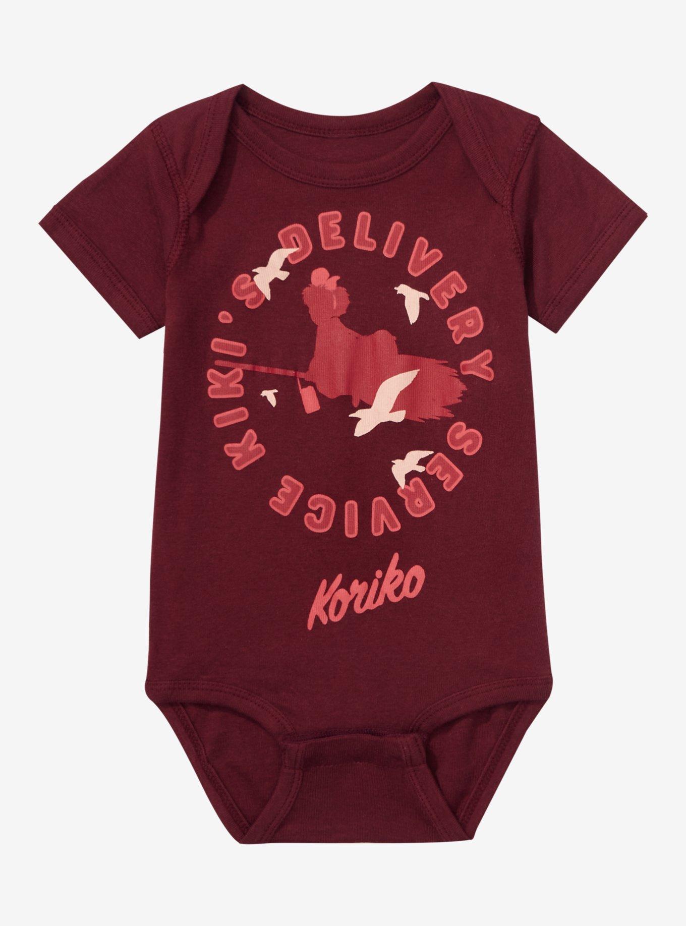 Studio Ghibli Kiki's Delivery Service Koriko Infant One-Piece, RED, hi-res