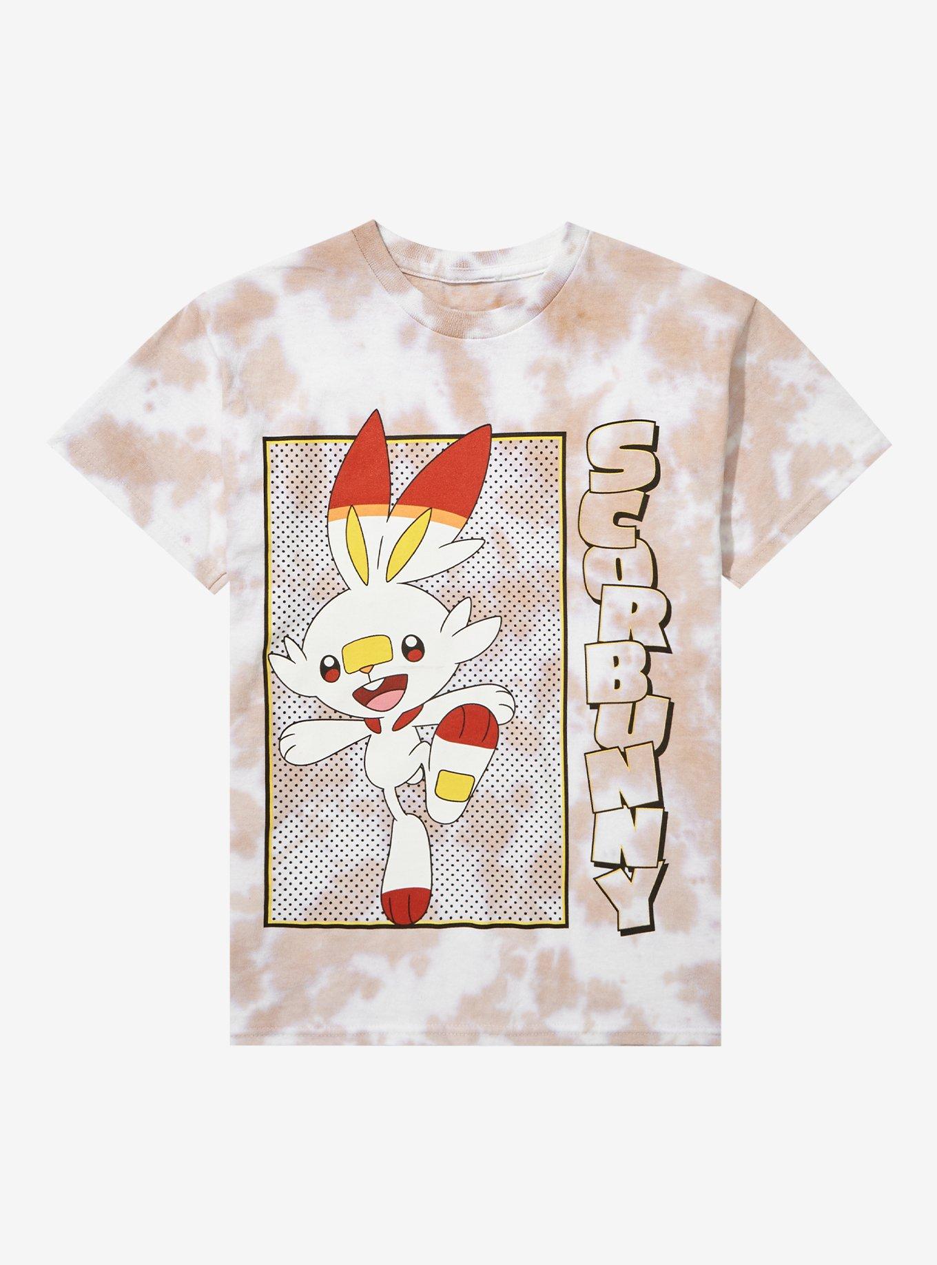 Pok&eacute;mon Scorbunny Tie-Dye Youth T-Shirt - BoxLunch Exclusive, TIE DYE, hi-res