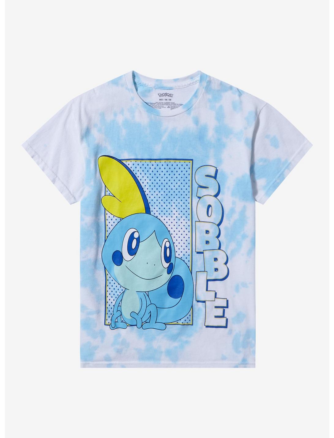 Pokémon Sobble Portrait Youth Tie-Dye T-Shirt - BoxLunch Exclusive, TIE DYE, hi-res