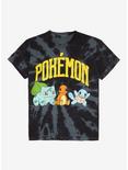 Pokémon Starters Tie-Dye Youth T-Shirt - BoxLunch Exclusive, TIE DYE, hi-res