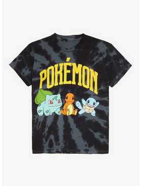 Pokémon Starters Tie-Dye Youth T-Shirt - BoxLunch Exclusive, , hi-res