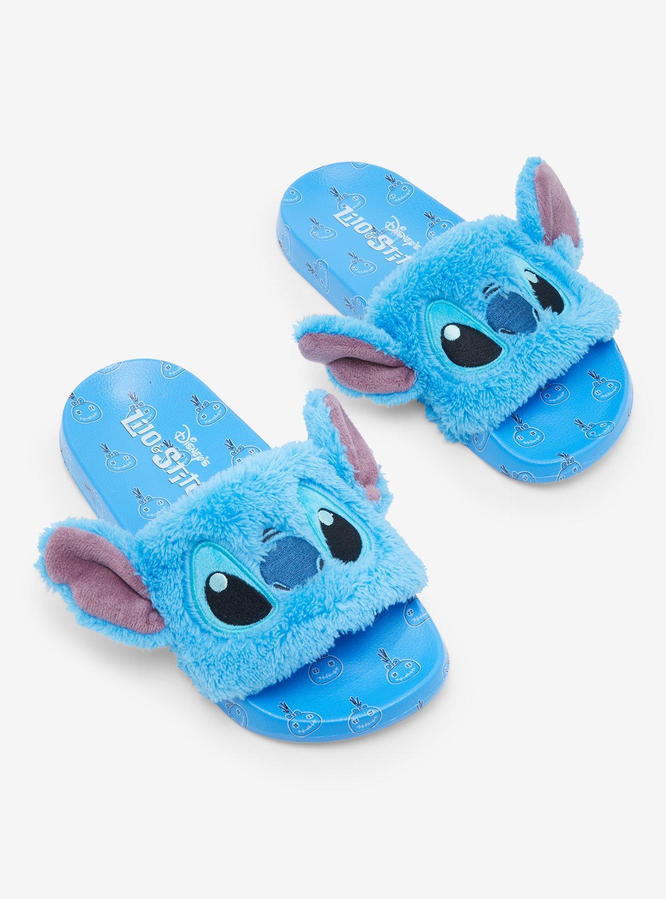  Disney Stitch Slides for Kids 9/10 YTH Multicolored : Clothing,  Shoes & Jewelry