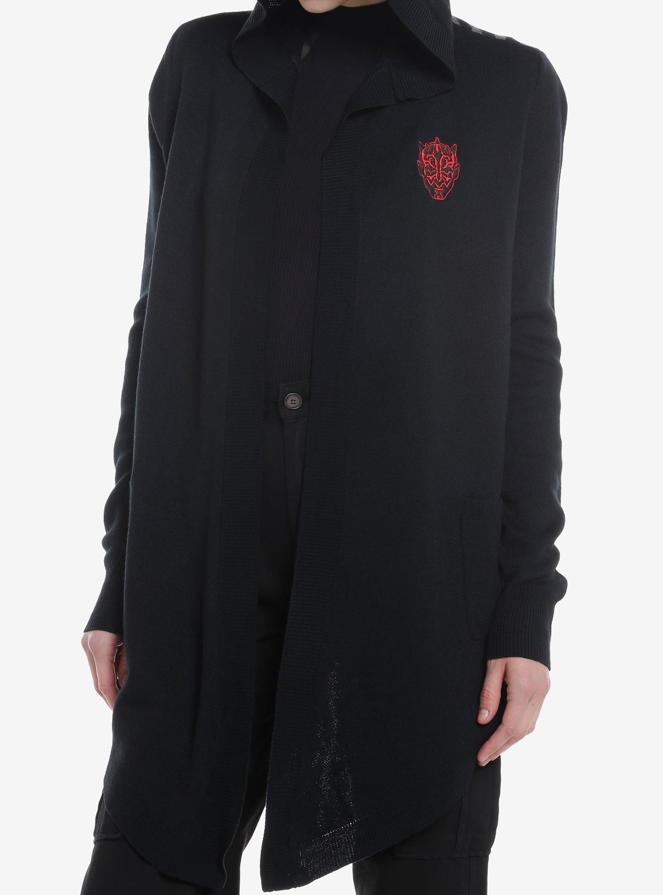 Her Universe Star Wars: The Clone Wars Darth Maul Hooded Cardigan Her Universe Exclusive, MULTI, hi-res