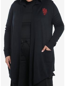 Her Universe Star Wars: The Clone Wars Darth Maul Hooded Cardigan Plus Size Her Universe Exclusive, , hi-res