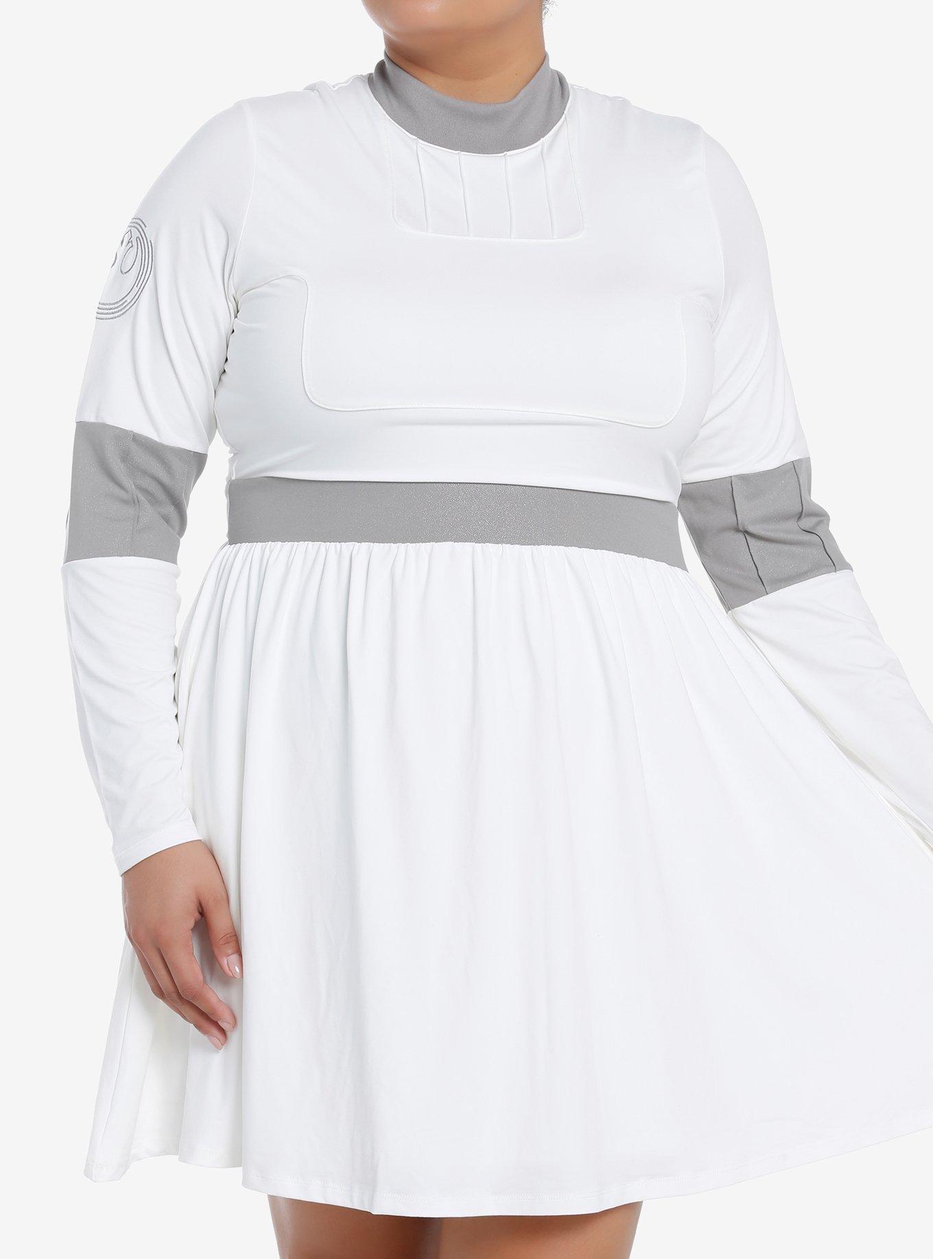 Her Universe Star Wars: The Clone Wars Padme Battle Dress Plus Size Her Universe Exclusive, MULTI, hi-res